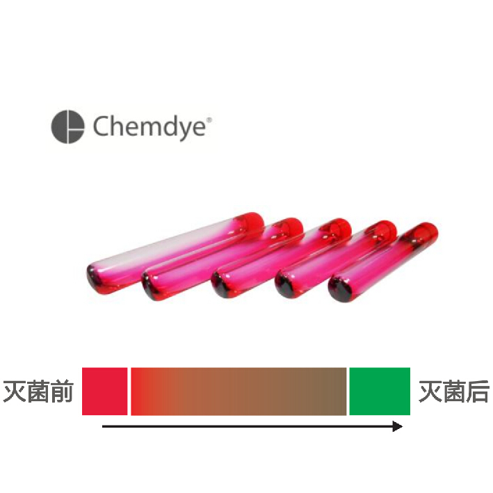 化学指示剂 大输液灭菌过程监测 水浴式灭菌指示剂 液体装载灭菌 防水